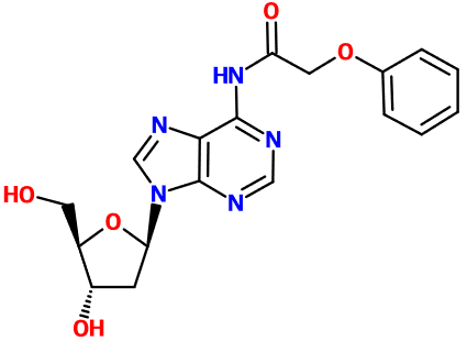 (image for) MC081301 N6-Phenoxyacetyl-2'-deoxyadenosine